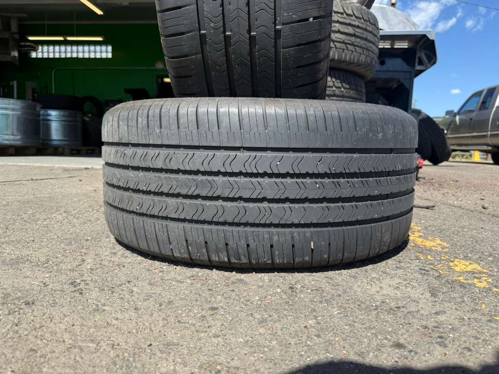 285/40R20 Pair (2 Used Tires) Goodyear Eagle Sport