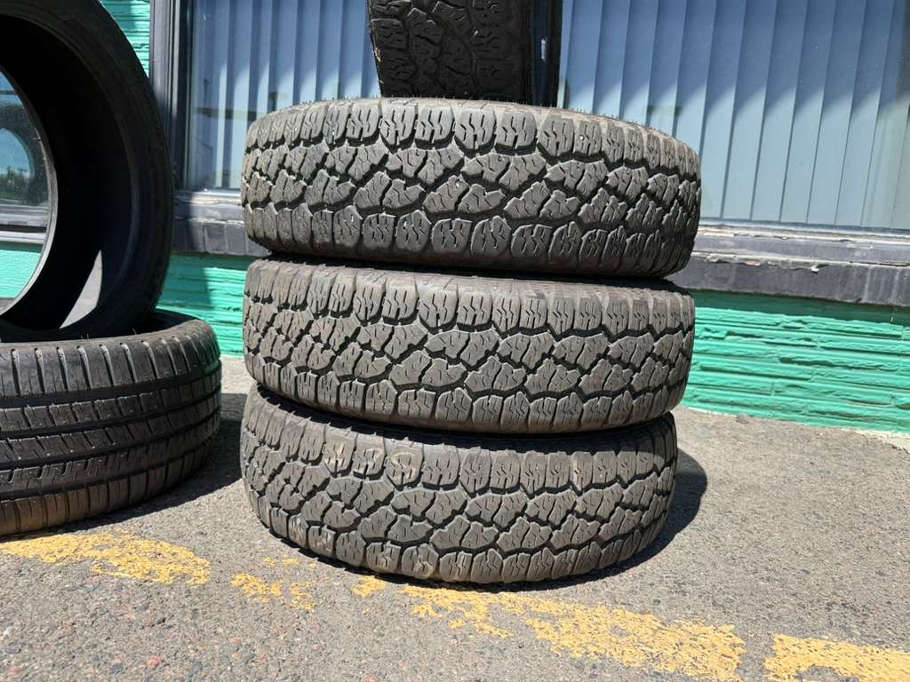 195/75R16 Set (4 Used Tires) Goodyear Wrangler WorkHorse AT