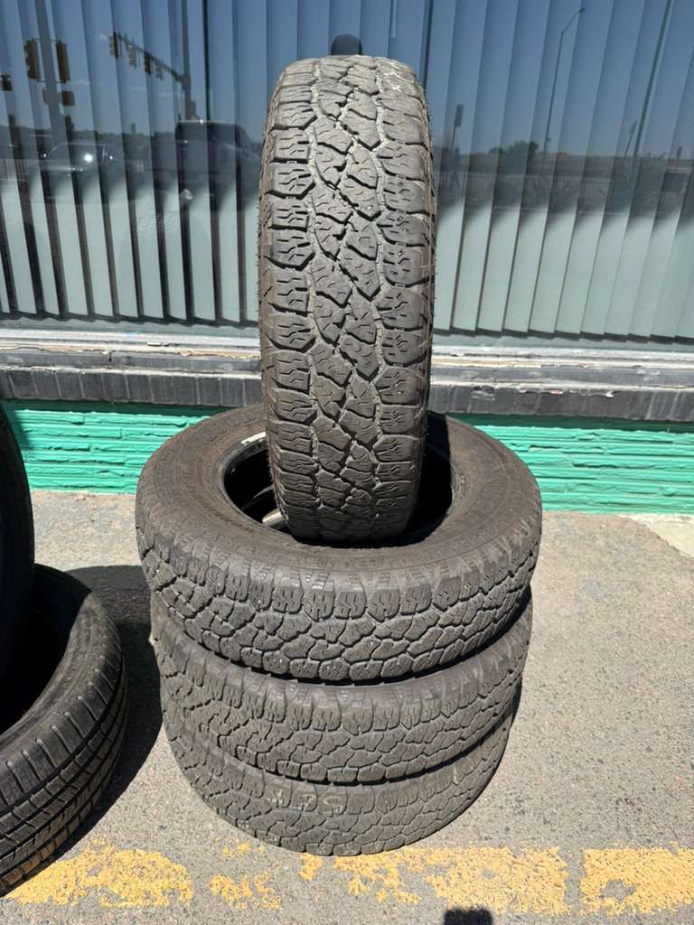 195/75R16 Set (4 Used Tires) Goodyear Wrangler WorkHorse AT