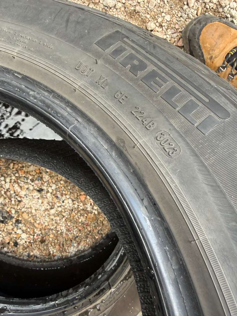 225/65R17 Pair (2 Used Tires) Pirelli Scorpion ATR