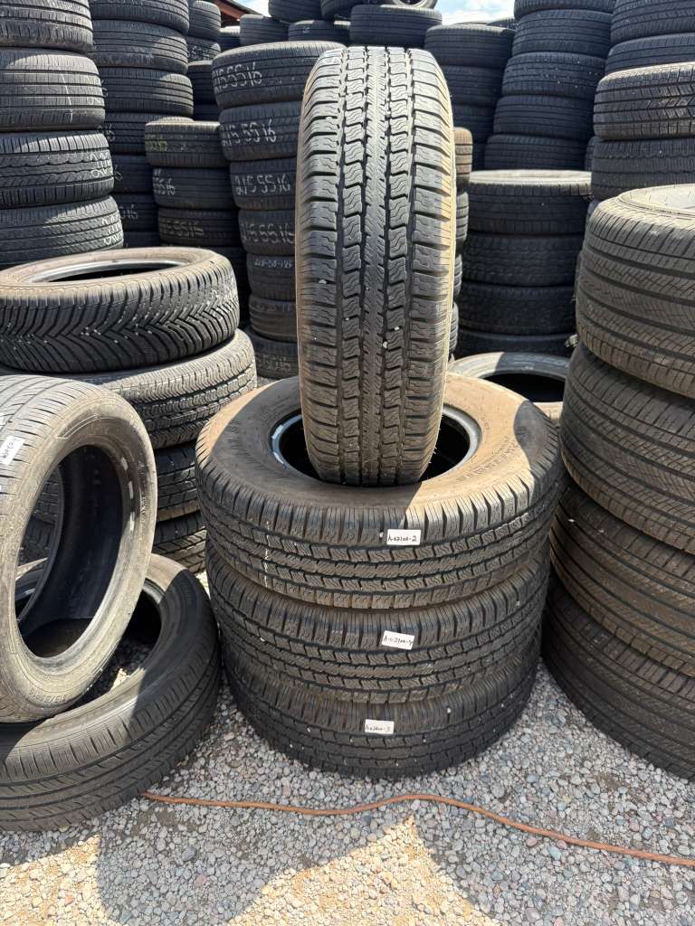 ST225/75R15 Set (4 Used Tires) Dynatrail Radial ST