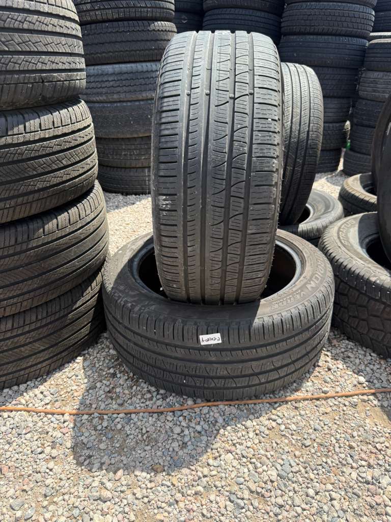 265/45R20 Pair (2 Used Tires) Pirelli Scorpion Verde All Season