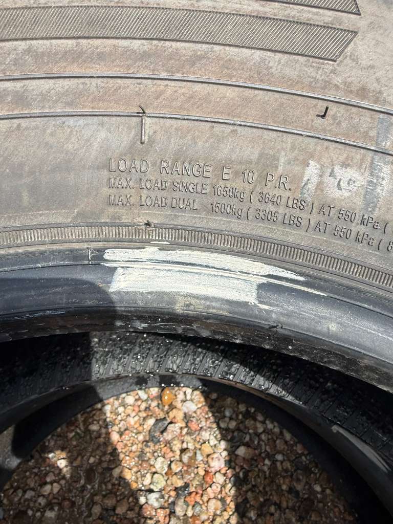 LT275/70R18 Pair (2 Used Tires) Ironman All Country CHT