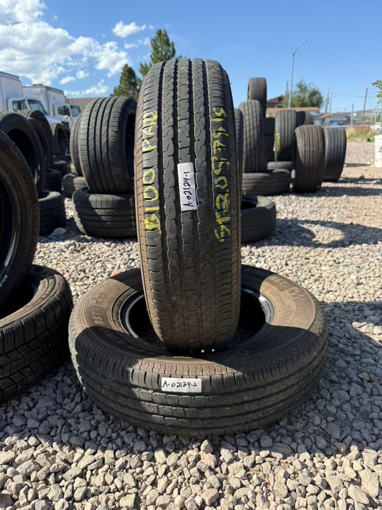 ST205/75R15 Pair (2 Used Tires) Trailer King RST