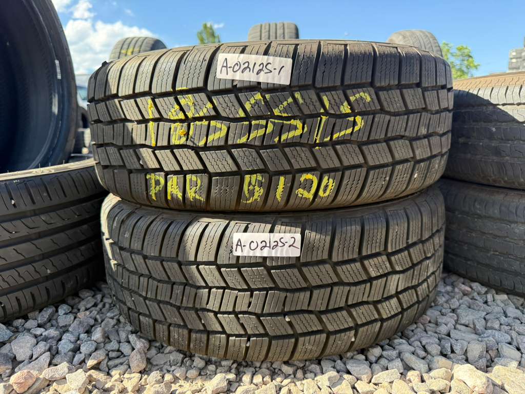 185/55R15 Pair (2 Like New) General Altimax 365 aw