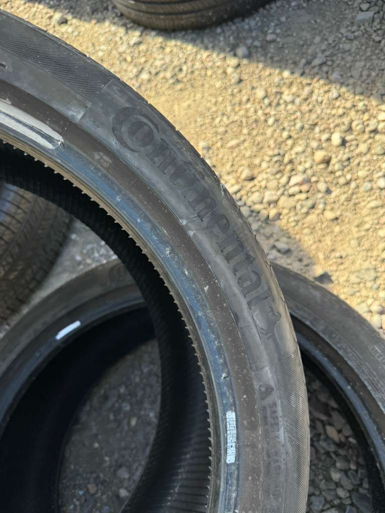 255/40R21  Pair (2 Used Tires) Continental Sport Contact 6