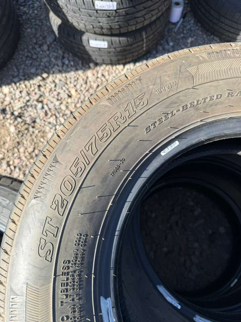 ST205/75R15 Set (4 Used Tires) Rainer ST