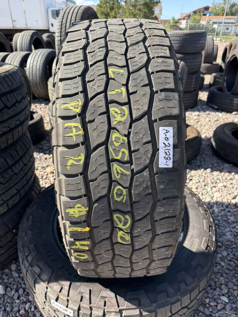 LT265/60R20 Pair (2 Used Tires) Cooper Discoverer AT3