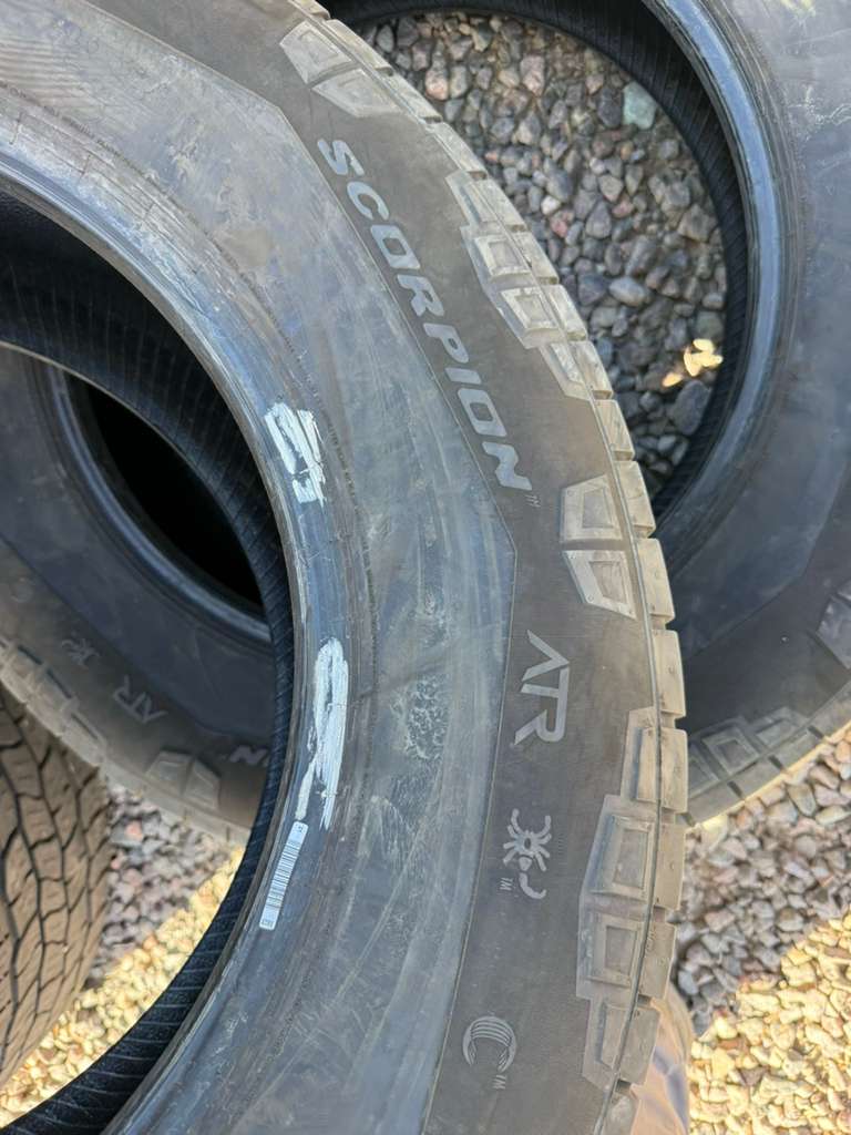 285/65R20 Pair (2 Use Tires) Pirelli Scorpian ATR
