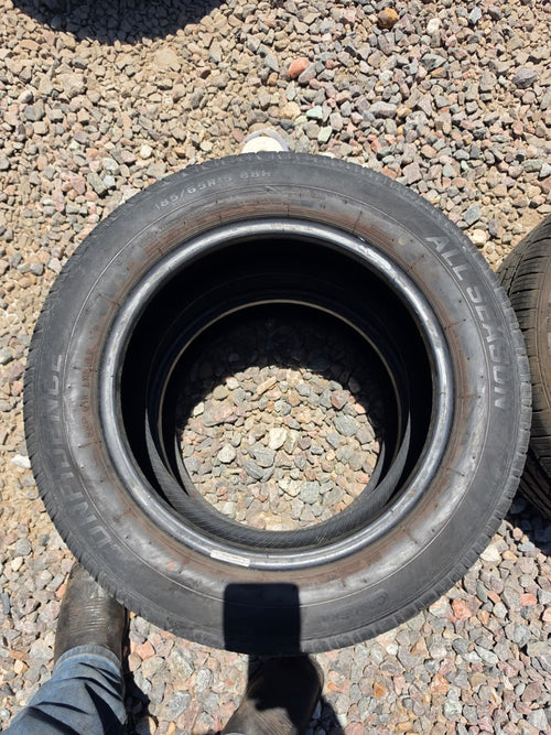 185/65R15 Pair (2 Used Tires) Caldera Tire Confidence