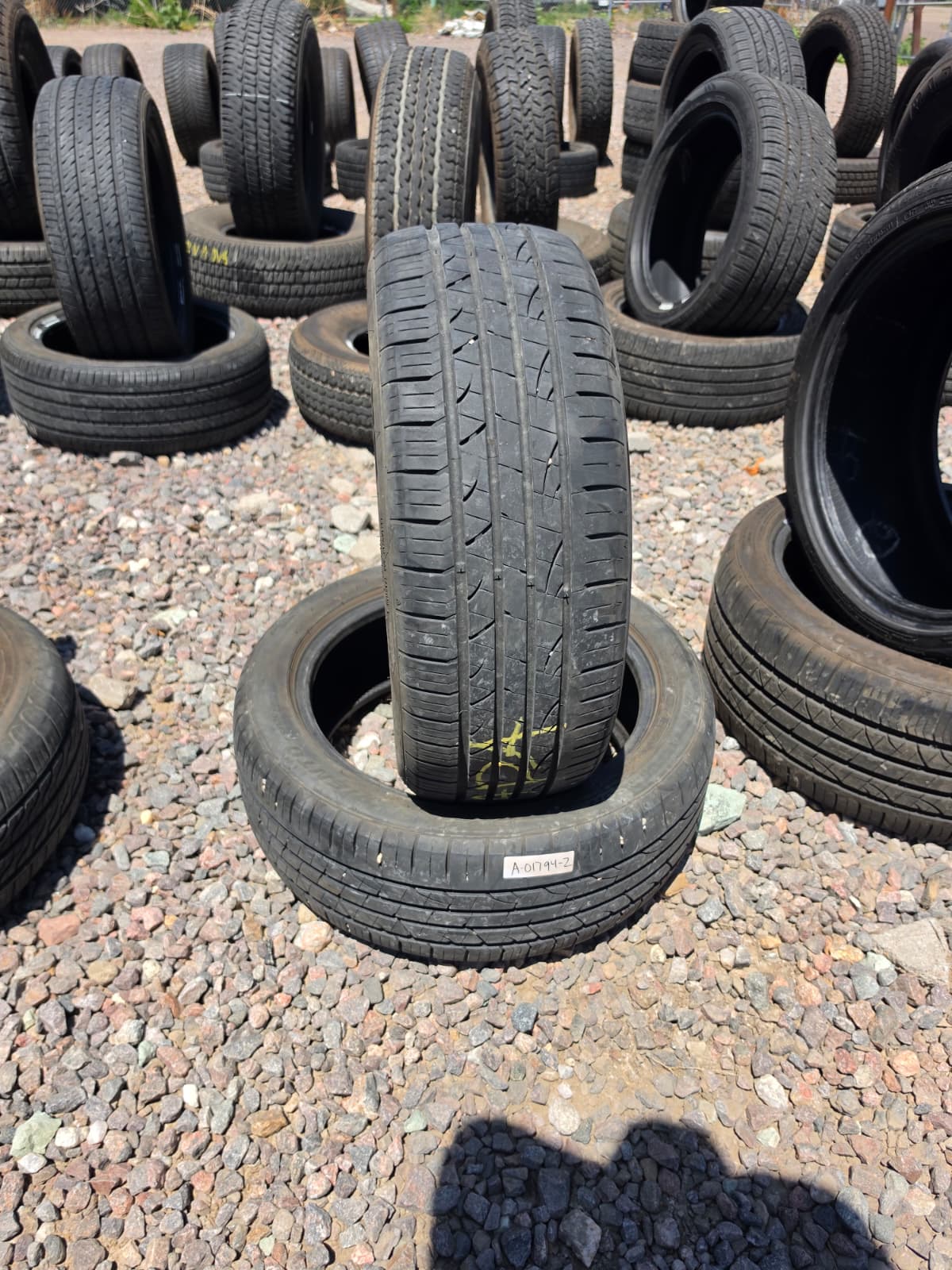 205/50ZR17 Pair (2 Used Tires) Fortune Viento
