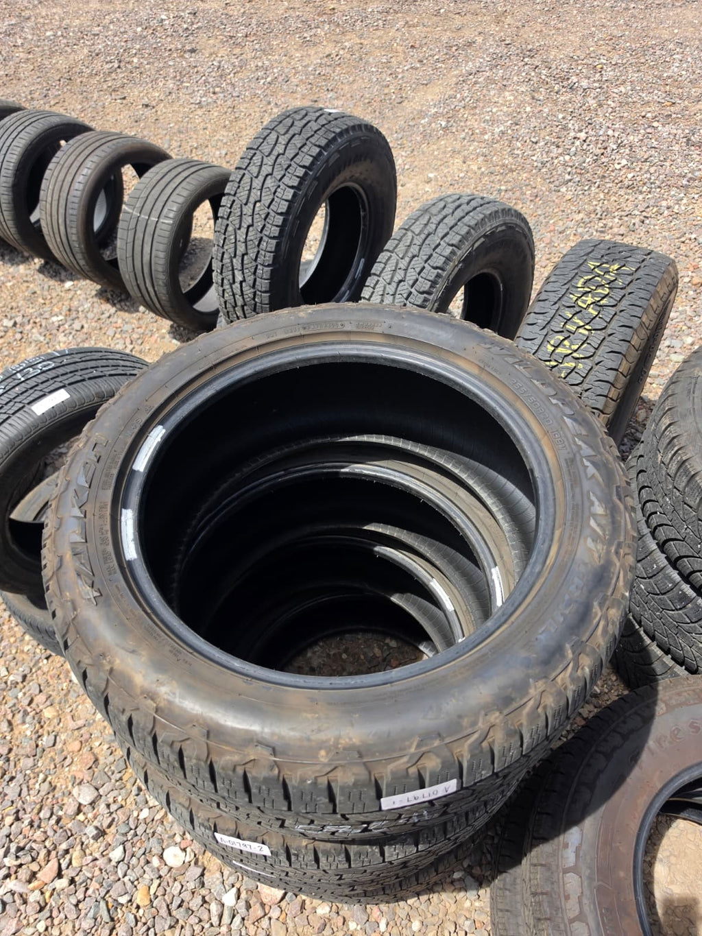 255/50R20 Set (4 Used Tires) Falken Wildpeak AT