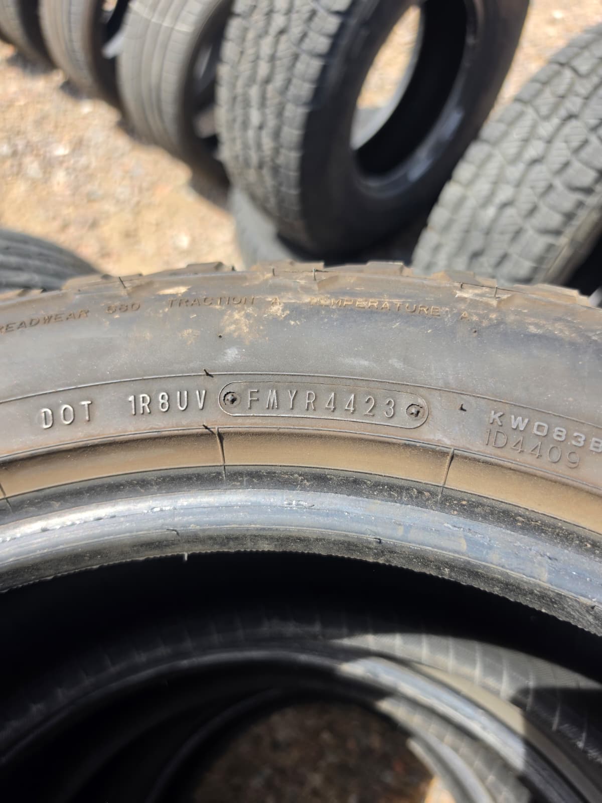 255/50R20 Set (4 Used Tires) Falken Wildpeak AT