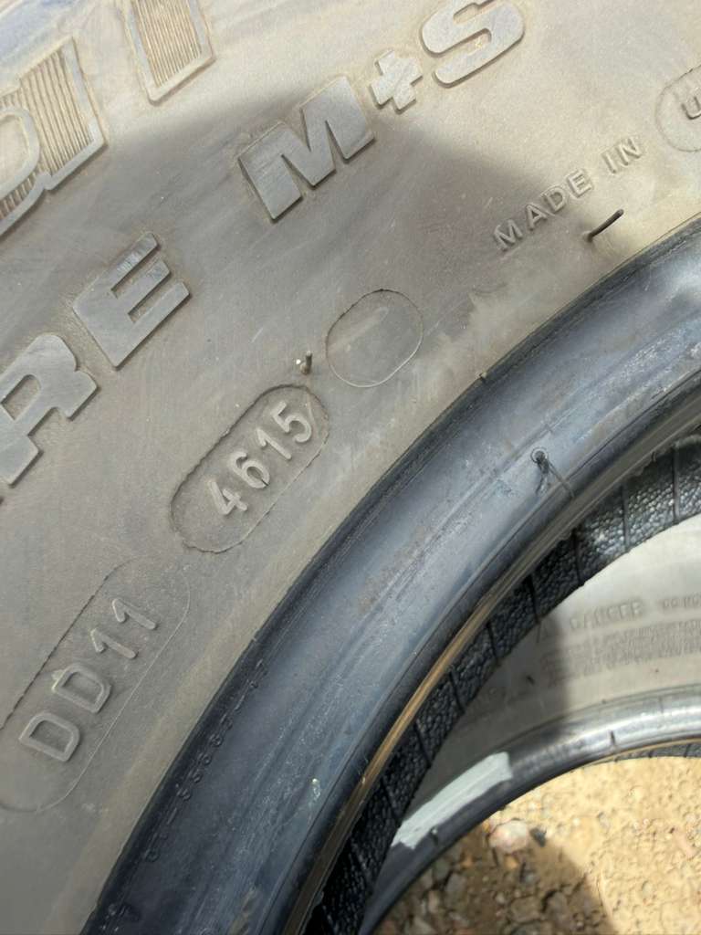 LT225/75R16 Set (4 Like New Tires) Bfgoodrich Commercial TA