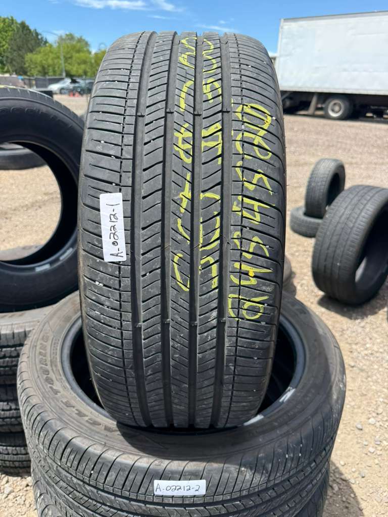 245/45R20 Set (4 Used Tires) Goodyear Eagle Touring
