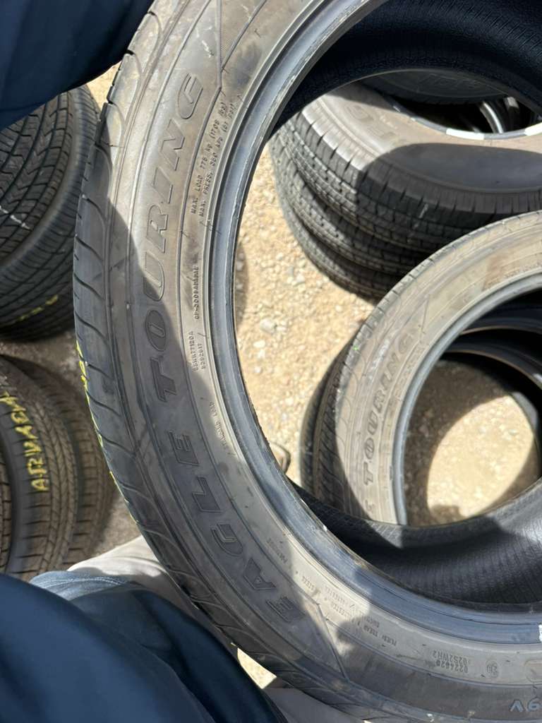 245/45R20 Set (4 Used Tires) Goodyear Eagle Touring