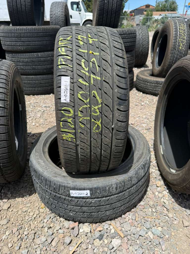 225/45R17 Pair (2 Used Tires) Ironman Imove Gen2