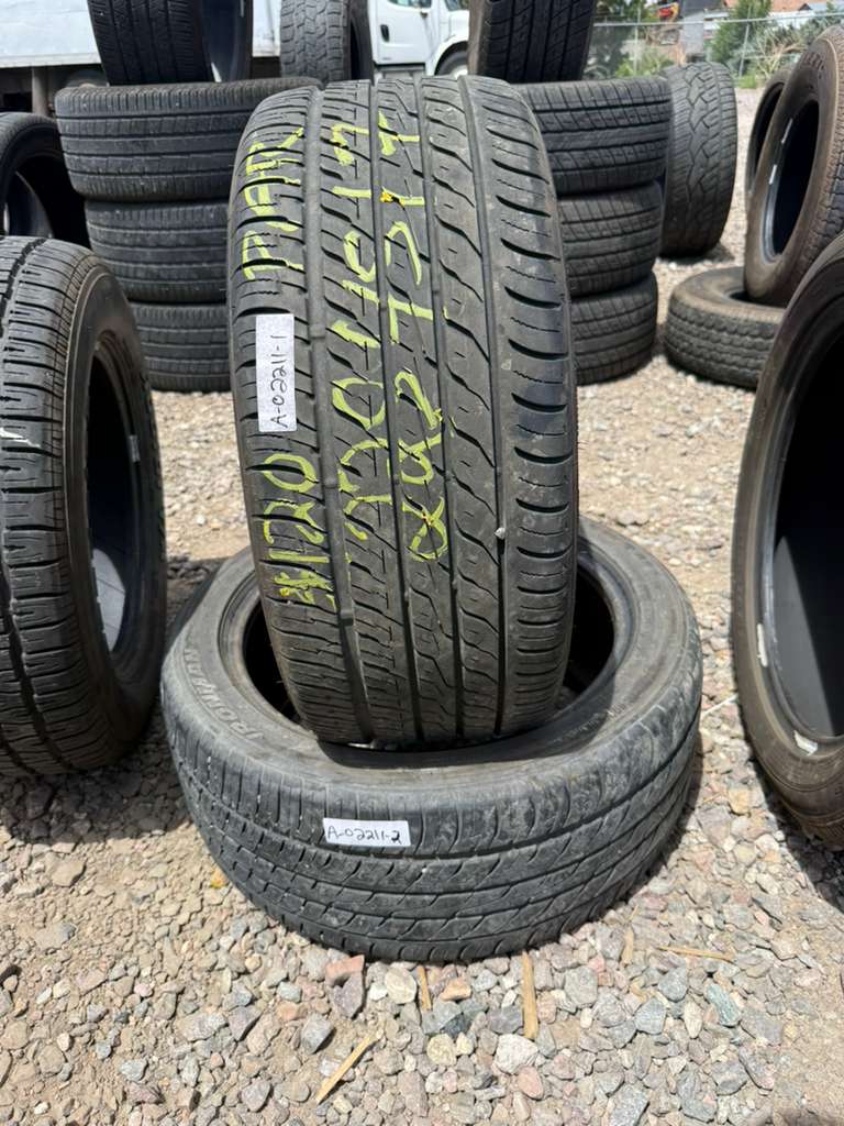225/45R17 Pair (2 Used Tires) Ironman Imove Gen2