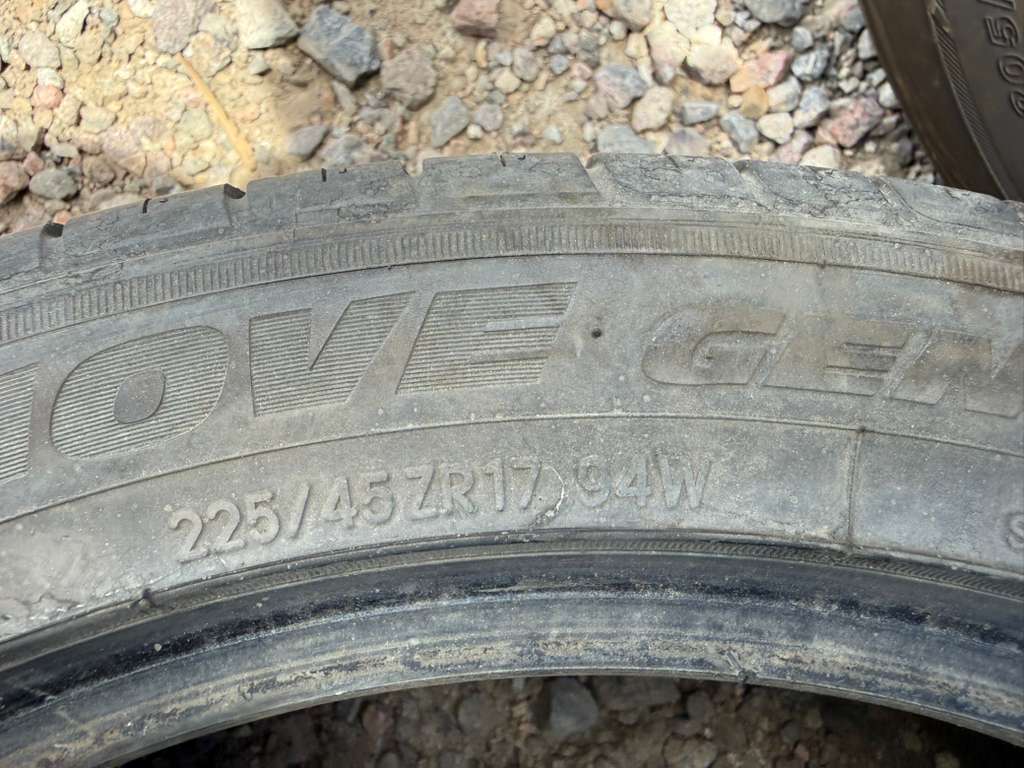 225/45R17 Pair (2 Used Tires) Ironman Imove Gen2
