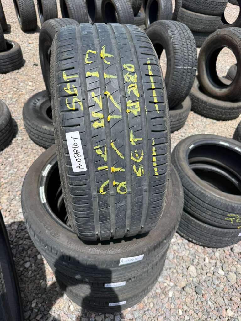 215/45R17 Set (4 Used Tires) Barum Bravius 3