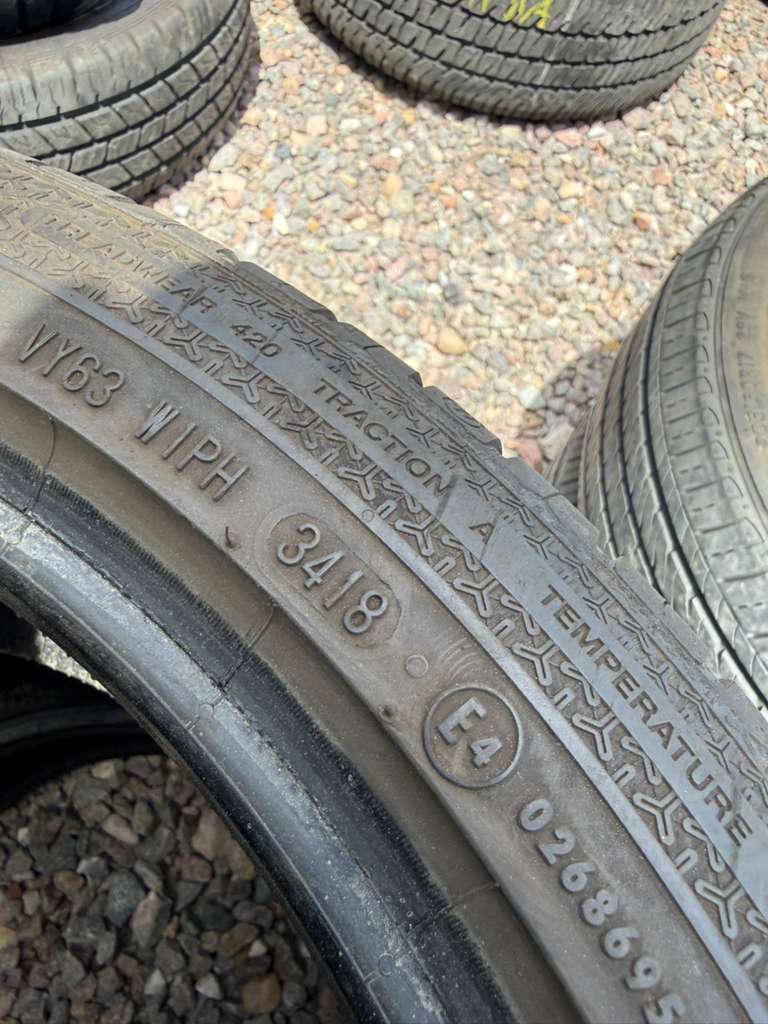 215/45R17 Set (4 Used Tires) Barum Bravius 3