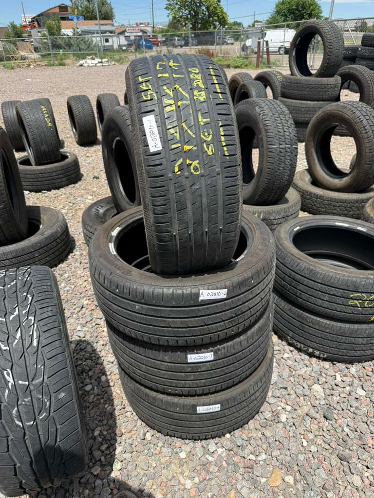 215/45R17 Set (4 Used Tires) Barum Bravius 3