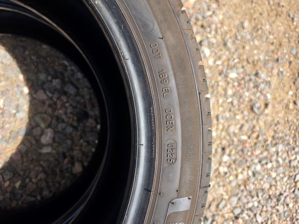 235/45R18 Pair (2 Used Tires) Michelin Defender 2