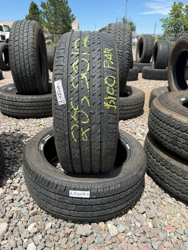 205/50R17 Pair (2 Used Tires) Firestone FT140