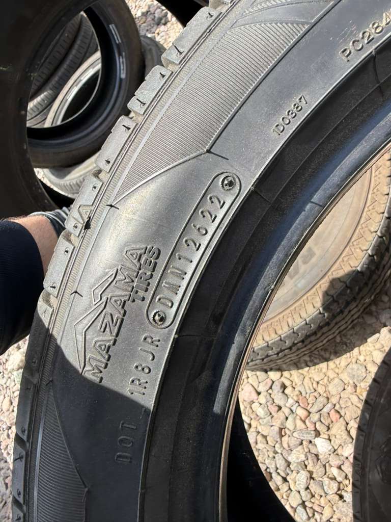 225/50R17 Pair (2 Like New Tires) Mazama Luxery Touring Reputation