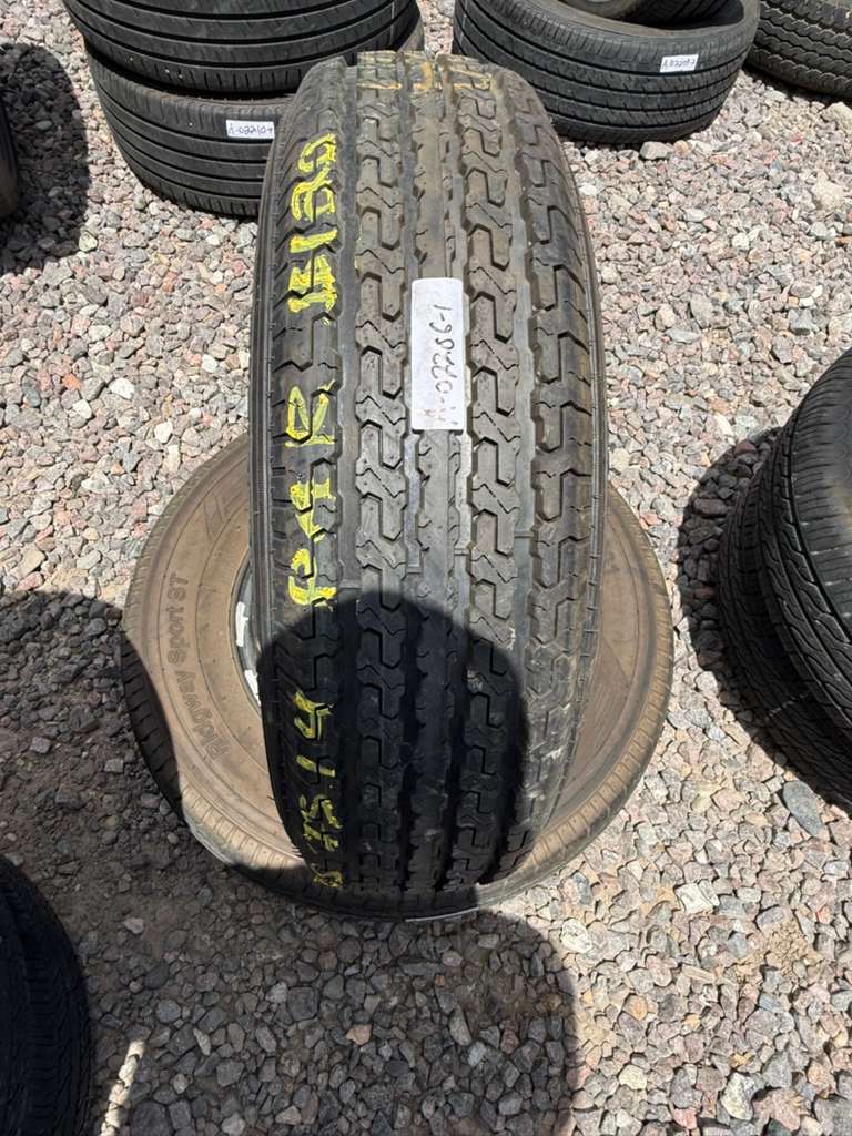 ST205/75R14 Pair (2 Like New Tires) Ridgeway Sport ST LH001