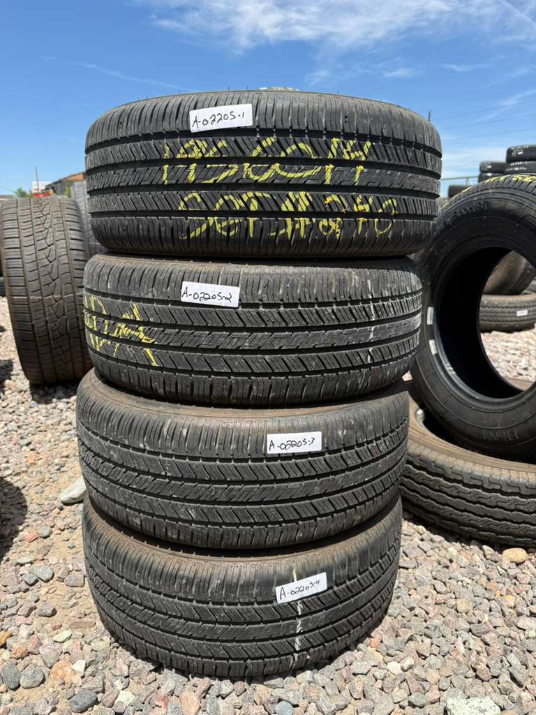 195/60R14 Set (4 Used Tires) Hankook Kinergy ST