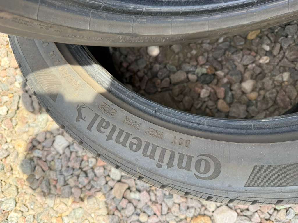 245/40R18 Pair (2 Used Tires) Continental ProContact GX