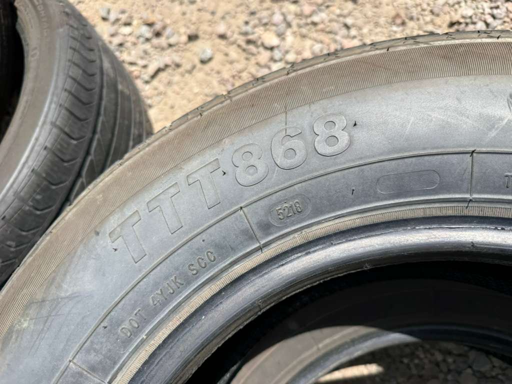 ST205/75R15 Pair (2 Used Tires) Contender TTT868