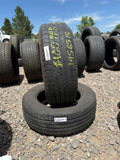 195/65R15 Pair (2 Used Tires) Michelin X Tour