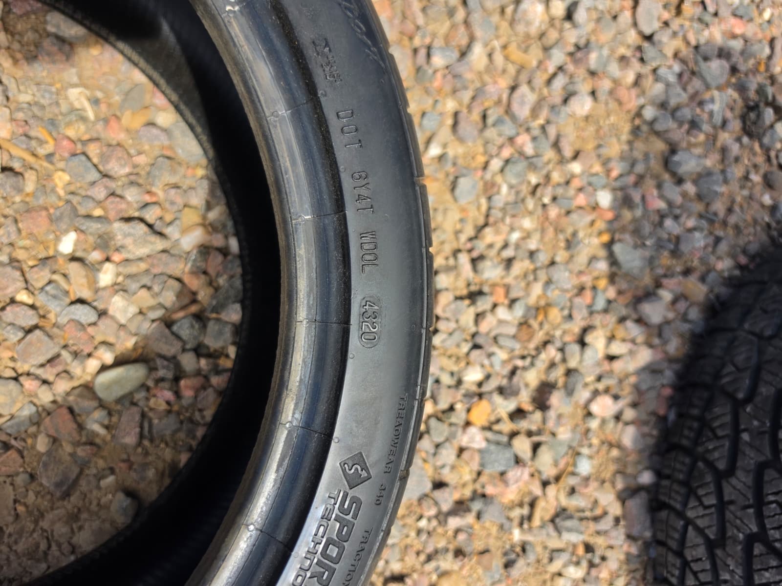 255/35ZR18 Single (1 Used Tire) Continental ExtremeContact