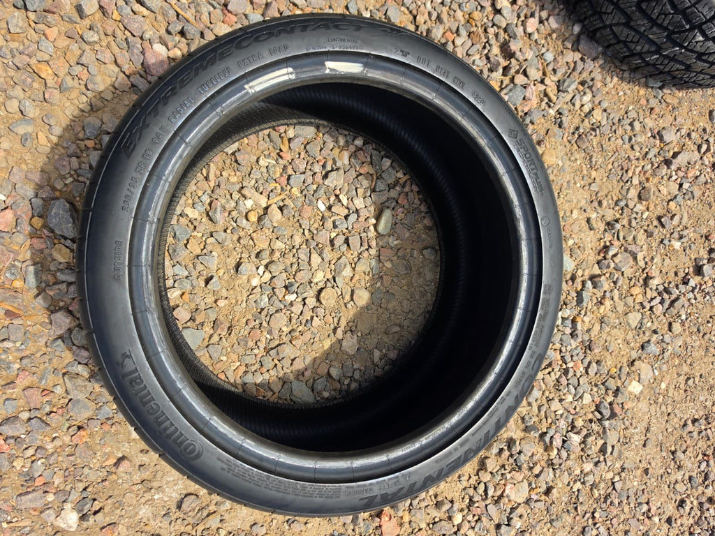 255/35ZR18 Single (1 Used Tire) Continental ExtremeContact