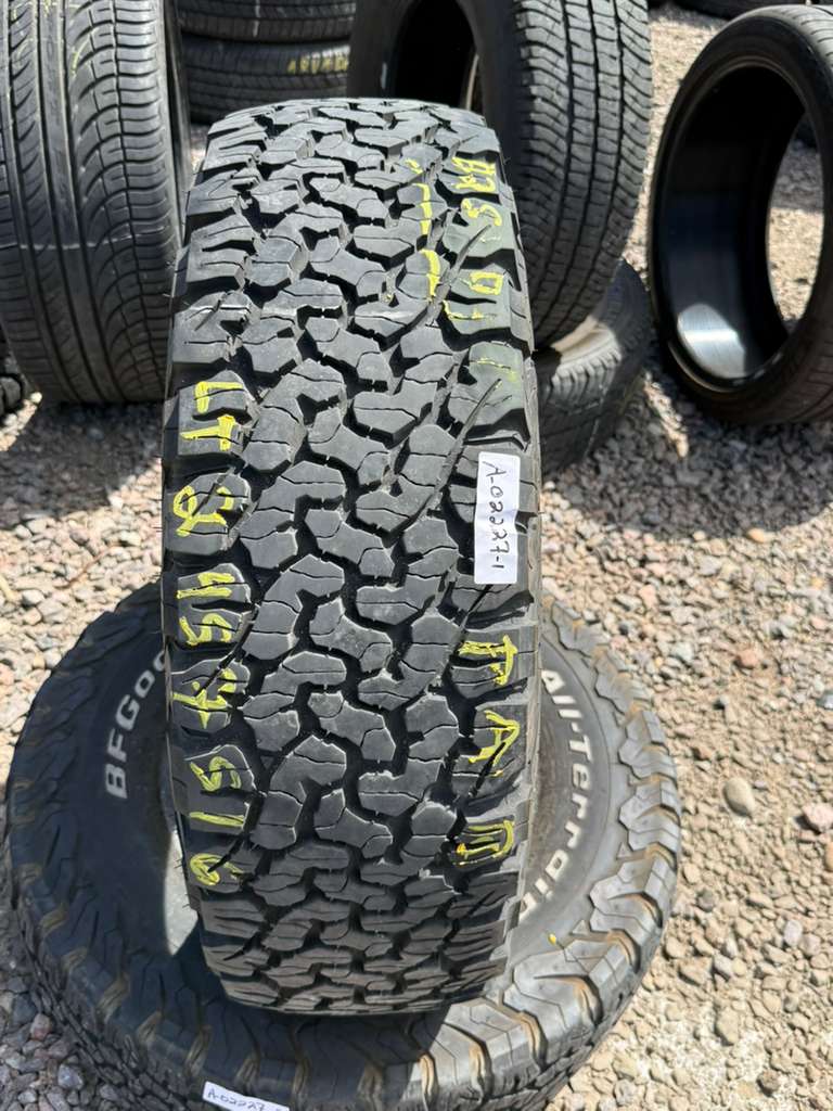 LT245/75R16  Pair (2 Used Tires) Bfgoodrich K02