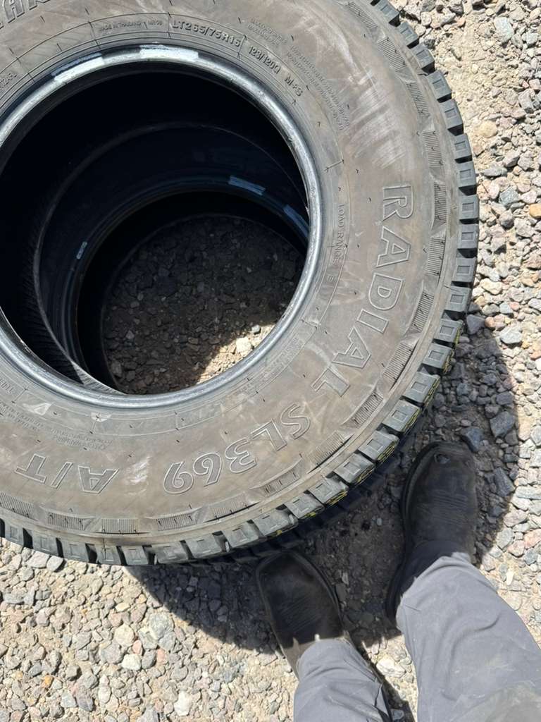 LT285/75R16 Pair (2 Used Tires) Westlake Radial SL369 AT