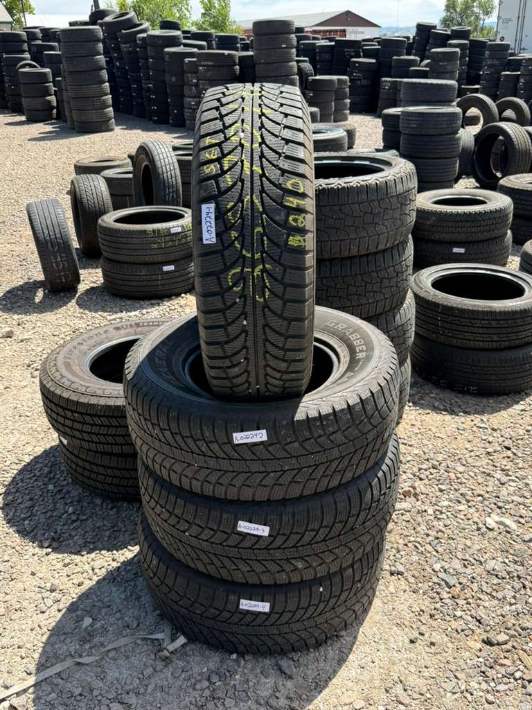 265/70R16 Set (4 Used Tires) GT Radial Champiro Ice & General Grabber
