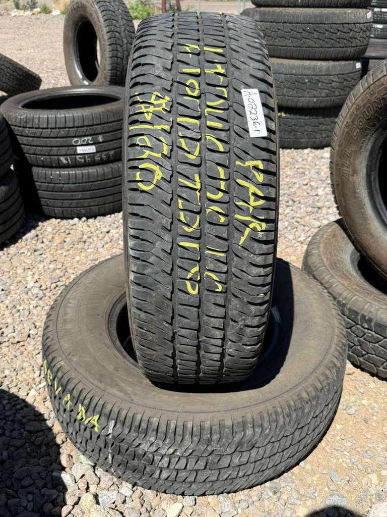 LT245/75R16 Pair (2 Used Tires) Michelin LTX AT2s