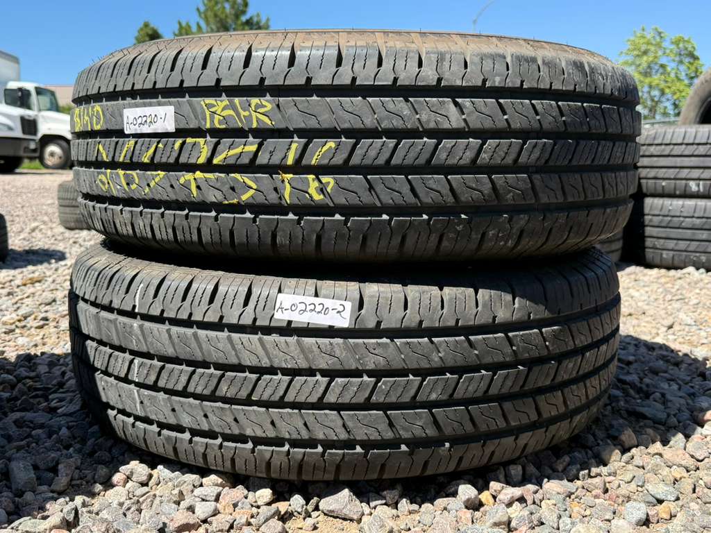265/75R16 Pair (2 Used Tires) Advanta HtR-800