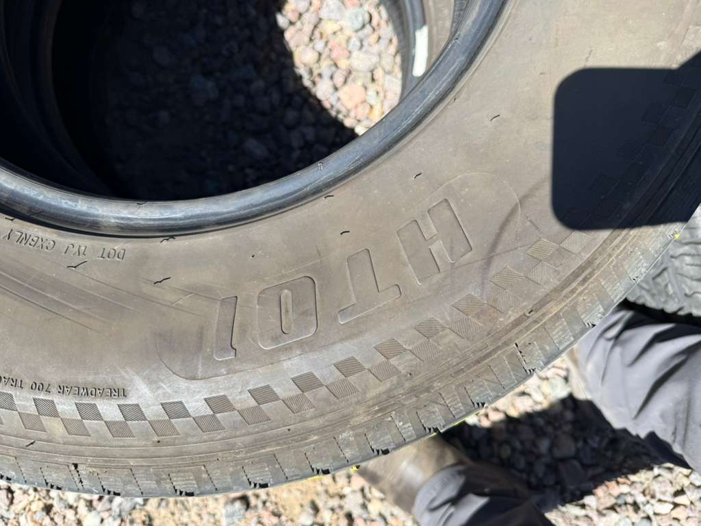 255/70R16 Pair (2 Used Tires) Blackhawk HI-Scend Ht01