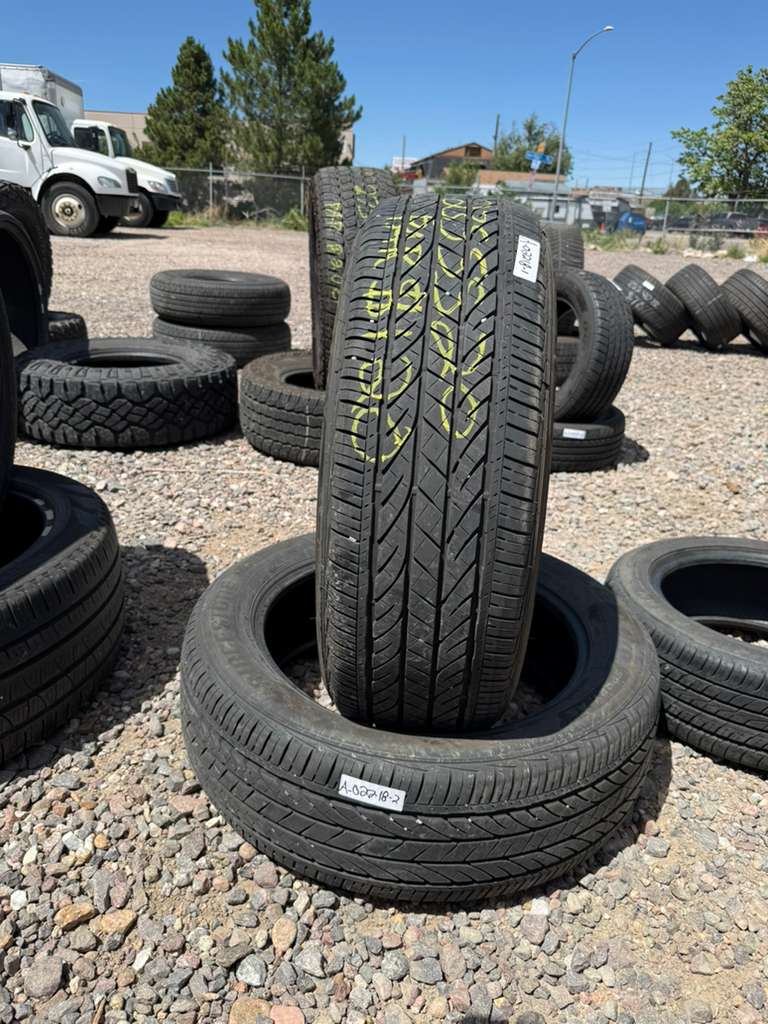 235/55R20 Pair (2 Used Tires) Bridgestone Dueler HP Sport