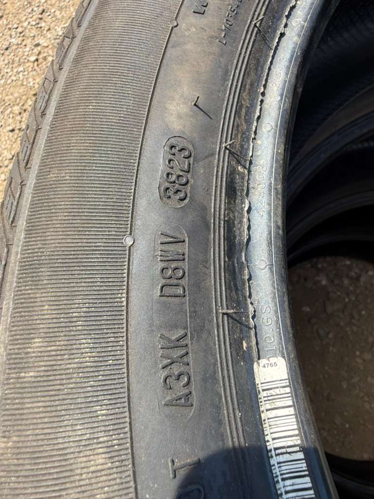 265/45R20 Set (4 Used Tires) Continental Cross Contact