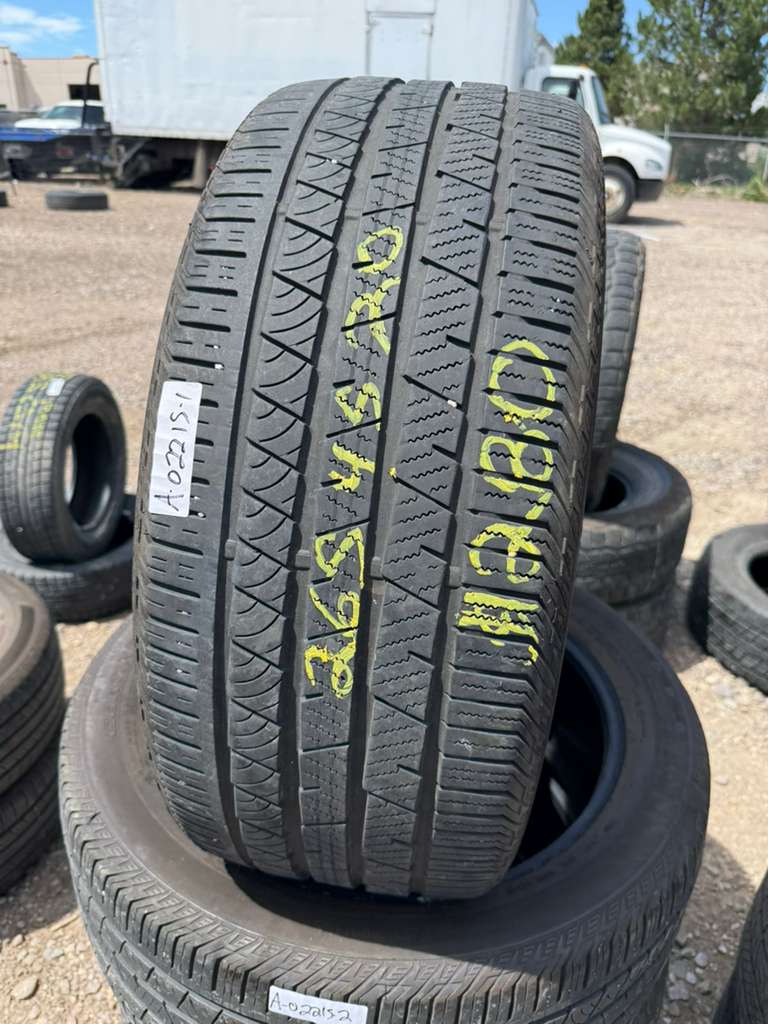 265/45R20 Set (4 Used Tires) Continental Cross Contact