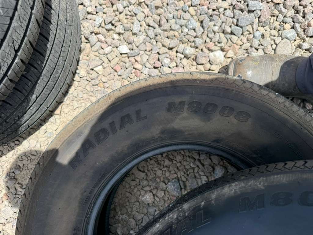 ST225/75R15 Set (4 Used Tires) Maxxis Radial H0008