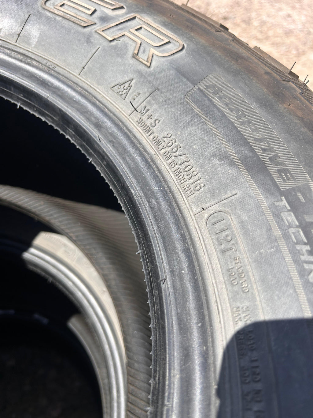 265/70R16 (3 Used Tires) Cooper Discoverer AT3