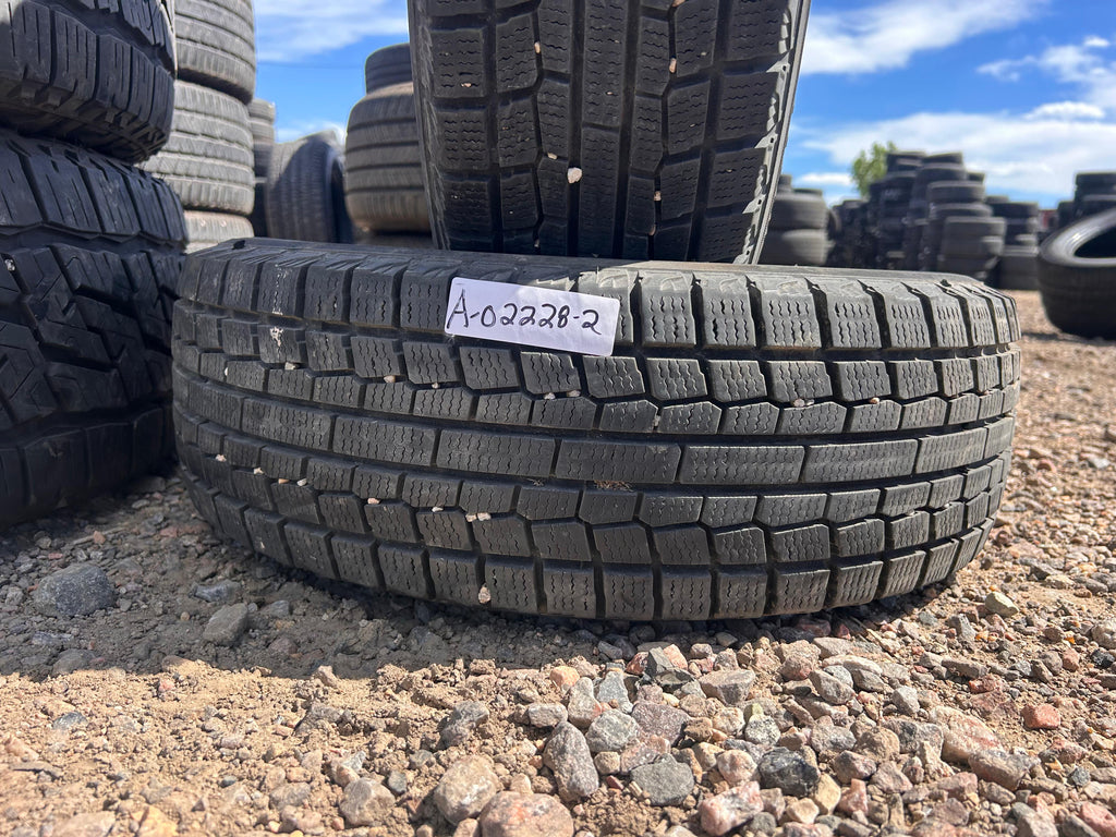 185/65R14 Pair (2 Used Tires) Yokohama Ice Guard (Studless)