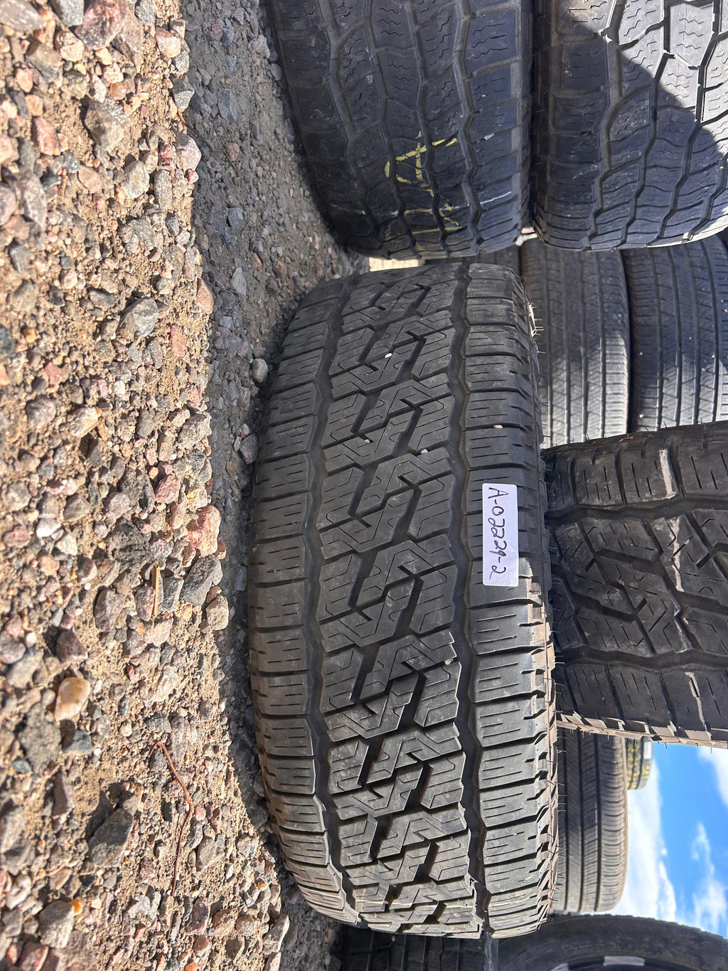 245/60R18 Pair (2 Used Tires) Nitto Nomad Grappler