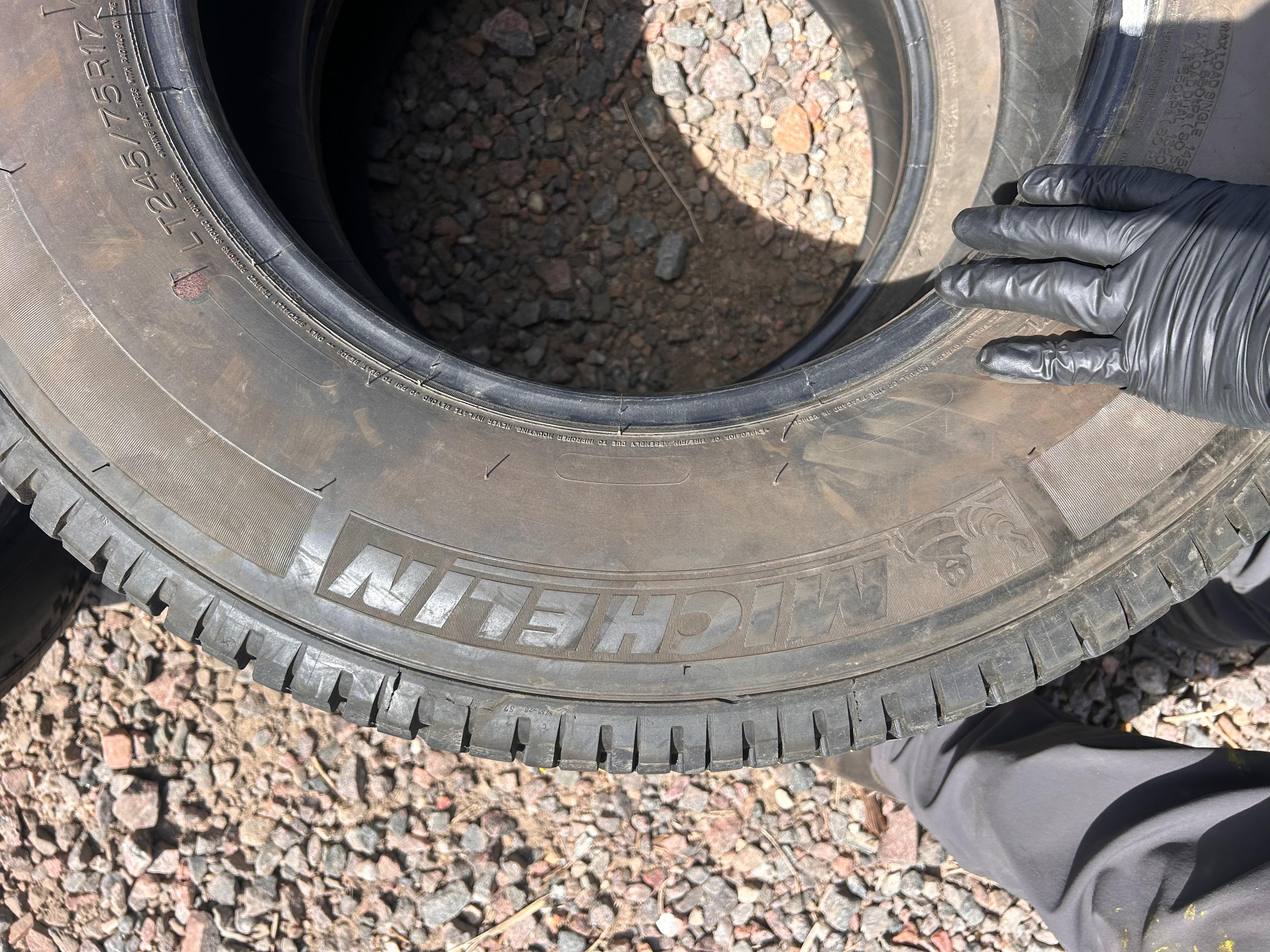 LT245/75R17 Pair (2 Used Tires) Michelin LTX AT2